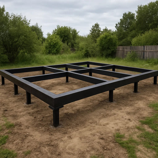 СРФ на винтовых сваях 6×9