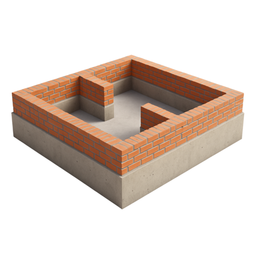 фундамент для кирпичного дома в Туле